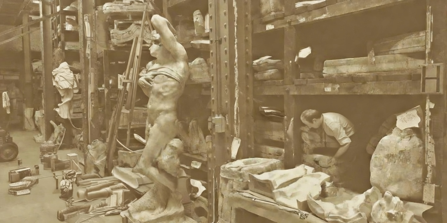 Atelier de restauration - Artwork restoration workshop